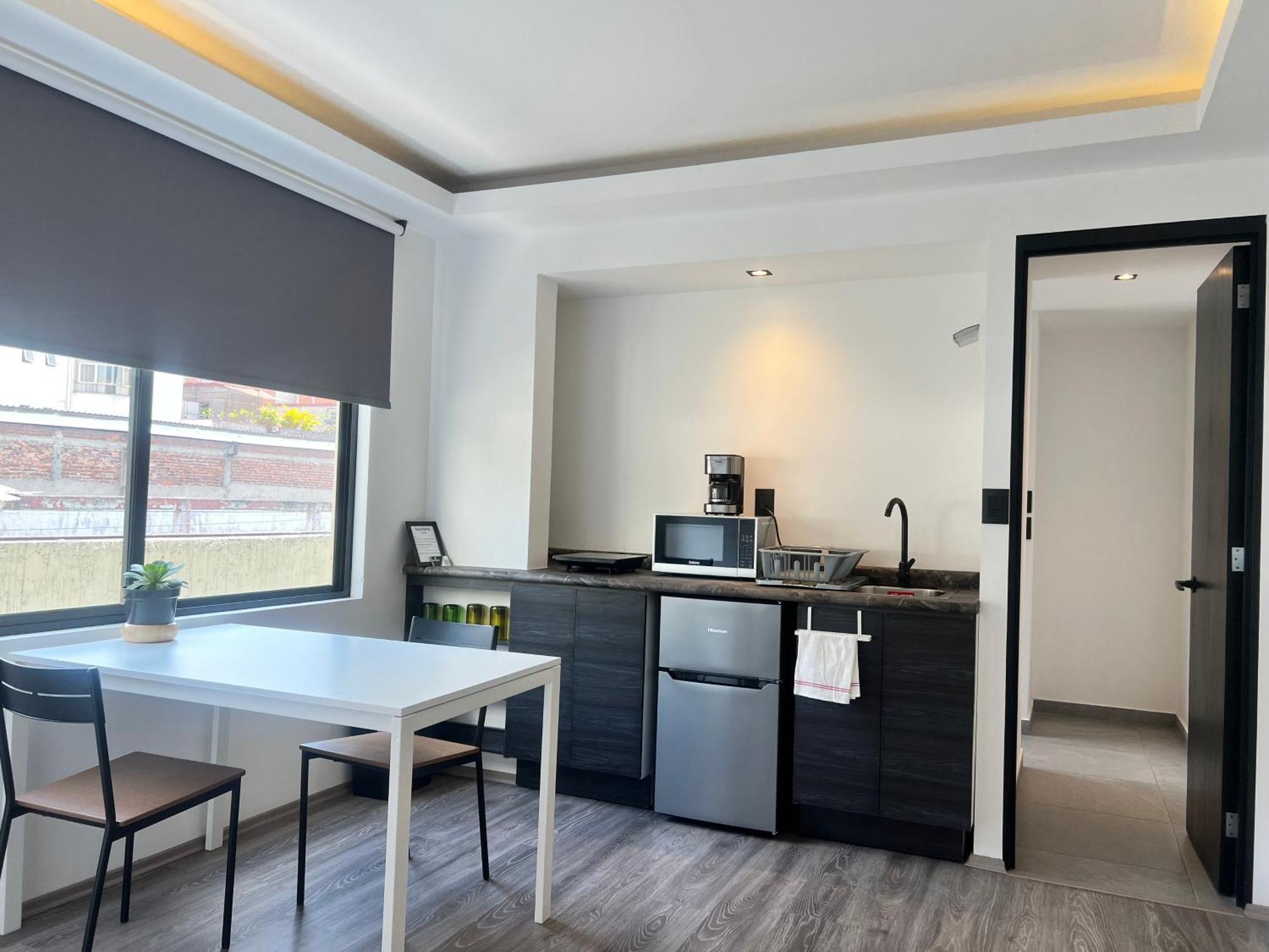 Sanrafa Home Office Suites Ciudad de México Exteriér fotografie